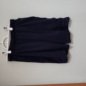 Blue athletic shorts